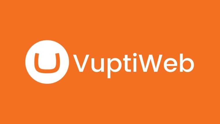VuptiWeb logo orange